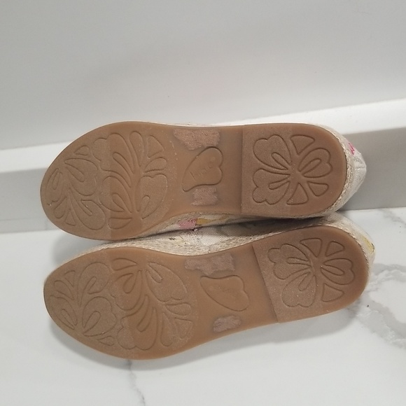 B.O.C. Born Concept Floral Espadrilles Canvas Slip-on Shoes Women's Size 9 - Picture 7 of 9